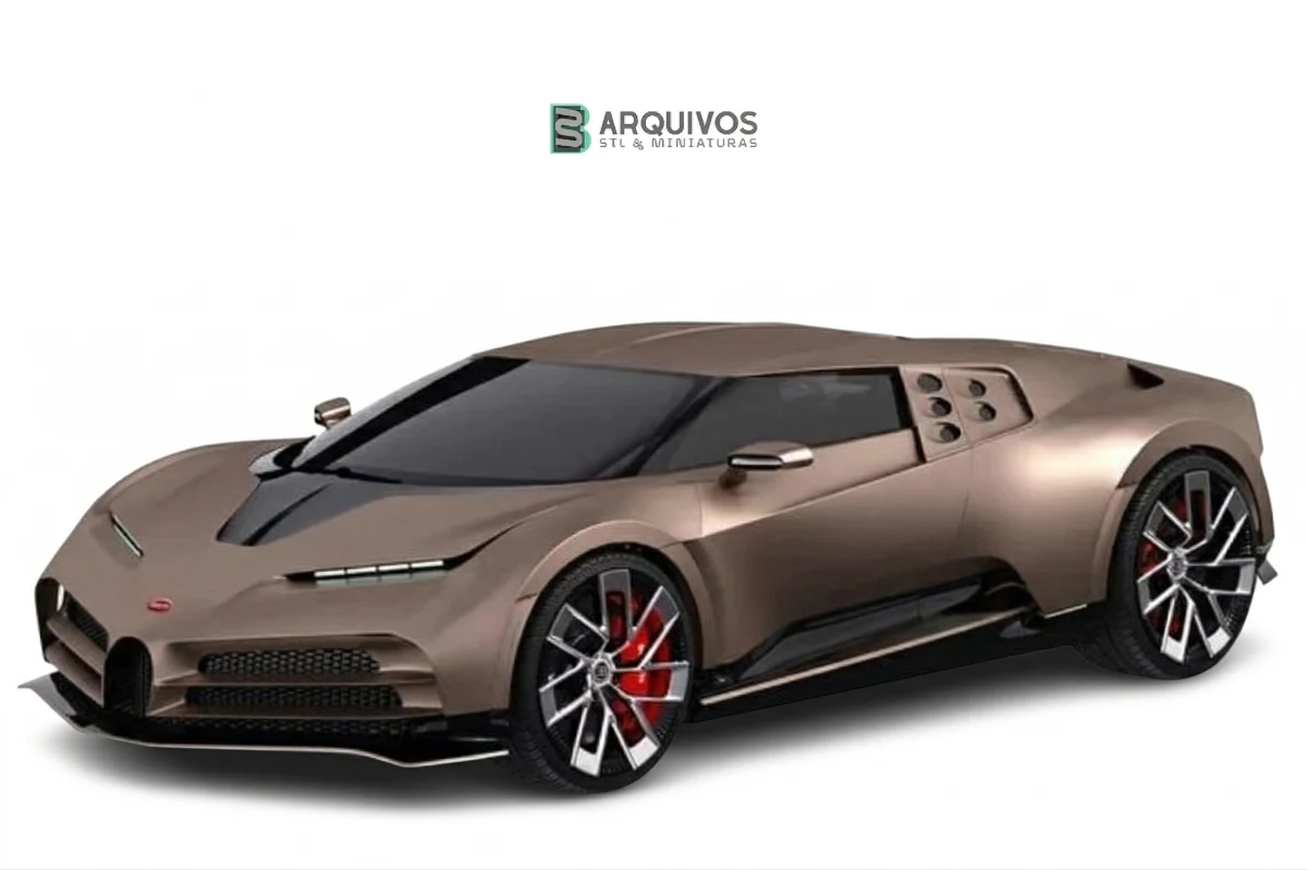 Modelo 3D STL - Bugatti Centodieci